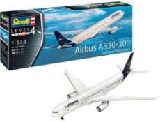Revell Plastikový model letadla Airbus A330-300 Lufthansa 1/144