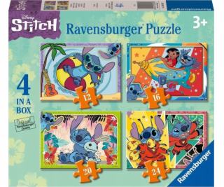 Ravensburger Puzzle 4v1 Disney Stitch