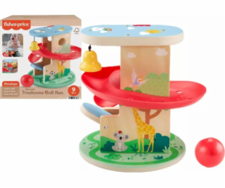 Mattel Dřevěný domeček s koulemi FP HXT92 WB1