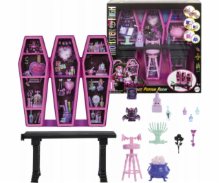 Mattel Monster High Draculaura a její tajná místnost s le...