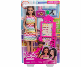 Mattel Panenka Barbie s motivem Kariéra učitelky (JCR76) od