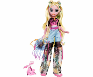 Mattel Barbie Monster High Lagoona Modrá panenka + mazlíč...