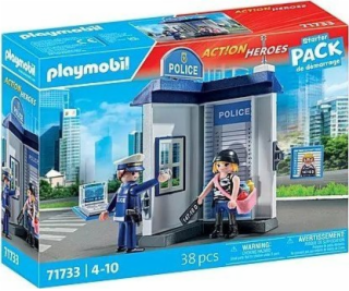 Playmobil Action Heroes 71733 Sada policejní výslechové m...