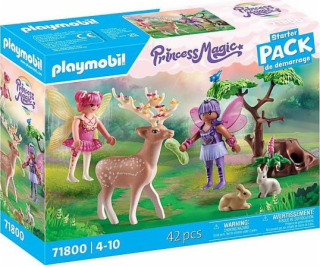 Playmobil Sada figurek princezny Magické 71800 Víly s les...
