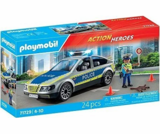 Akční hrdinové 71729 Policejní auto Playmobil