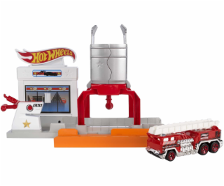 Mattel Hot Wheels Požár na nádraží FJN36