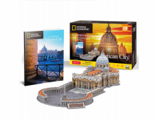 Cubicfun KOSTKOVÉ ZÁBAVNÉ 3D PUZZLE NATIONAL GEOGRAPHIC ST. BAZILIKA PETRA