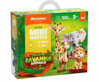 Marioinex *****Mini vaflové kostky Zvířátka Savannah 100 ...
