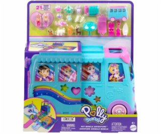 Mattel Transformující se obytný vůz Polly Pocket Pet Mobi...