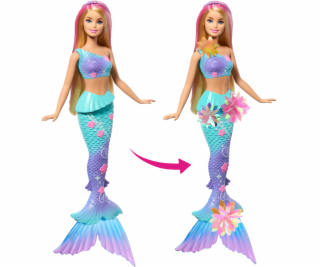 Mattel BRB MOŘSKÁ PANNA KVETOUCÍ KVĚTINY BLOND JDM72 WB4
