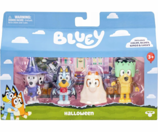 Bluey Bluey BLUEY Figurka 4 ks Kostýmní párty
