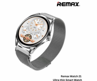 Remax CHYTRÉ HODINKY WATCH21 ULTRA TENKÉ Z NEREZOVÉ OCELI...