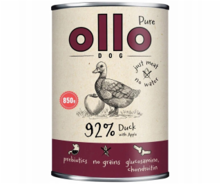 OLLO Pure Duck with apple - wet dog food - 850g