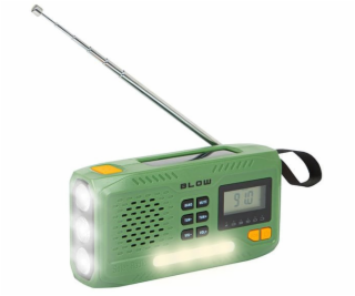 BLOW Přenosné solární rádio RA13 AM/FM