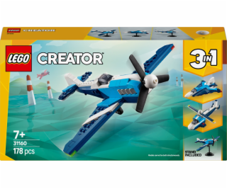 LEGO 31160 Creator Letadlo 3 v 1: závodní letadlo, staveb...