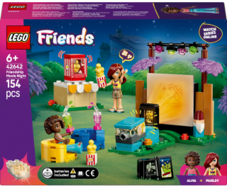 LEGO 42642 Friends Filmabend mit Freunden, Konstruktionss...