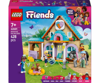 Stavebnice LEGO 42651 Friends Veterinární praxe pro koně ...
