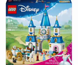 Stavebnice LEGO 43275 Zámek princezny Popelky a koněm taž...