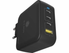 ICY BOX 4portová GaN Plug-in nabíječka IB-PS104-PD, USB-A + 3x USB-C