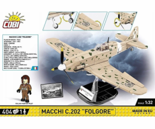COBI Macchi C.202 Folgore, stavebnice