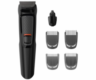 Philips MULTIGROOM Series 3000 MG3711/15, Čierna, Obdĺžni...