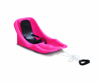 Baby rider monster růžová s černou sedačkou