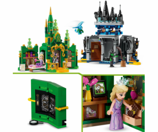 LEGO 75689 Zlovestné Smaragdové mesto a hrad Kiamo Ko, st...
