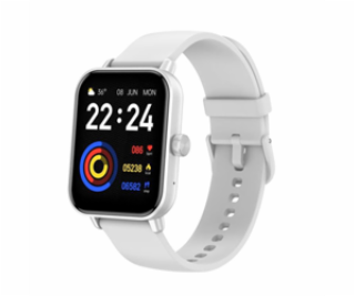 CARNEO Versa HR+/Silver/Sport Band/White