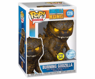 POP! Movies: Burning Godzilla (Godzilla vs. Kong) Special...