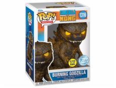 POP! Movies: Burning Godzilla (Godzilla vs. Kong) Special Edition (Glows in The Dark)