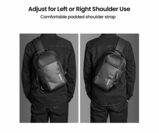 TomToc batoh Navigator T24 Sling Bag XS - Black