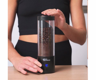 FitStream Pro Black, přenosný, USB nabíjecí mixér