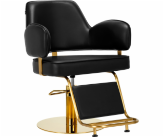 Activeshop Gabbiano Linz NQ kadeřnické křeslo zlato černá