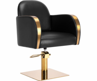 Activeshop Gabbiano kadeřnické křeslo Malaga zlato černá