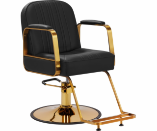 Activeshop Kadeřnické křeslo Gabbiano Acri zlaté - černé