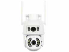 Inne VENKOVNÍ OTOČNÁ IP KAMERA ICSEE-W61SD-2 Wi-Fi Plněbarevná 2 x 3 Mpx 2 x 3,6 mm