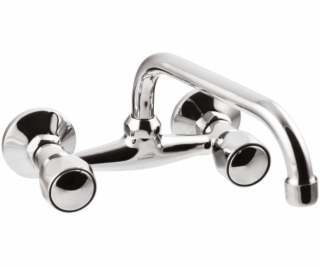 Invena Nástěnná kuchyňská baterie Modena, chrom (BC-14-FOS)