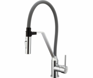 Invena Kuchyňská baterie Terra, stojací, šedá (BZ-98-001)