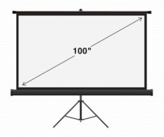 Deluxx Projekční plátno na stativu Camrock Matte T 100