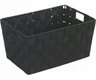 Wenko Sprchový koš ADRIA BLACK - úložný koš, velikost S, ...