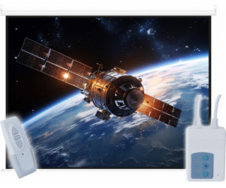 Art Projekční plátno ELECTRIC SCREEN 120 305x305cm s dálk...