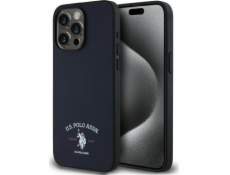 U.S. Polo Assn Pouzdro US Polo USHCP15XPARV na iPhone 15 Pro Max 6.7 v námořnicky modré barvě s potiskem loga DH