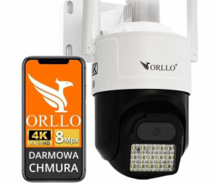 ORLLO Z17 Ultra 4K IP kamera Venkovní otočná GSM pro SIM ...