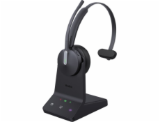 Yealink Yealink WH64 Hybrid Mono Teams Headset Bezdrátový headset s hlavovým mostem Kancelář/Call centrum Micro-USB Bluetooth Černá
