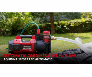 Einhell AUTOMATICKÉ ZAHRADNÍ ČERPADLO AQUINNA 18/30 F LED...