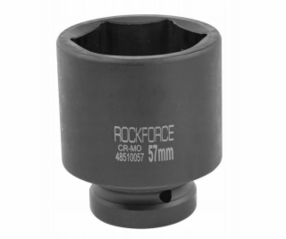 Rockforce Hluboký rázový nástrčný klíč 57 mm 1 (6hranný)