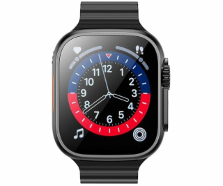 Hoco Chytré hodinky 1.96 TFT 4G s funkcí volání DYD01 černé