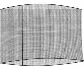 Iso Trade Moskytiéra pro zahradní slunečník 3,5 m - Černá