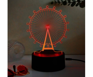 Manta SNL125RGB LED lampa Svetelná dekorácia Budovy RGB 3D