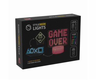 Manta SNL123RGB LED lampa Světelná dekorace Game 3 RGB 3D
